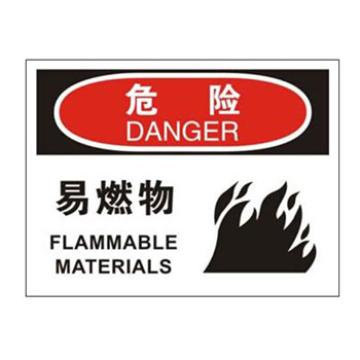 Blive 火灾消防类危险标识危险-易燃液体，1mm铝板，250×315mm BL-AL-33068