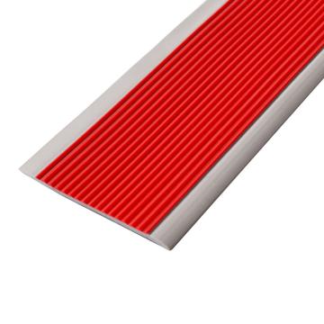 布朗森 自粘式PVC楼梯防滑条-红灰，PVC材质，覆背胶，60mmx10m，厚度3mm A9577
