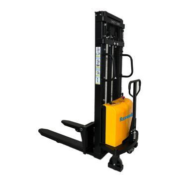 Raxwell 半电动堆高车载重1.5T，升高2.5M，双级门架 RHMC0172