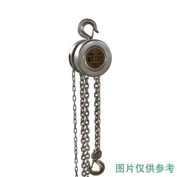 沪工 304半不锈钢手拉葫芦，HS-Z起重链行数：8 304半不锈钢手拉葫芦，20T*7M