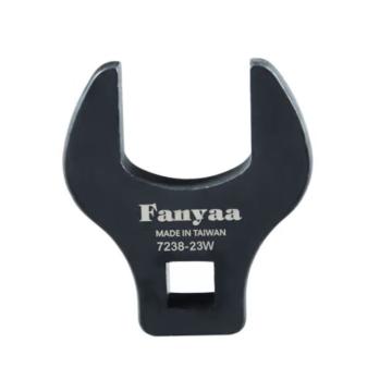 泛亚 开口型扳手头3/8，23mm 7238-23W