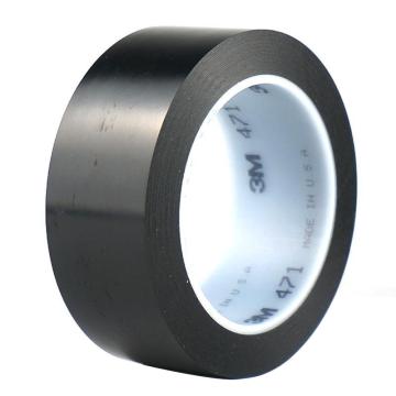 3M 聚氯乙烯胶带，20mm×33m，黑色，471 471-20mm×33m-黑