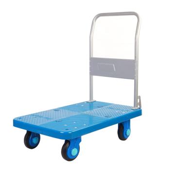 连和 超静轮单层固定式手扶手推车超静轮 250KG，825*500*870mm PLA250
