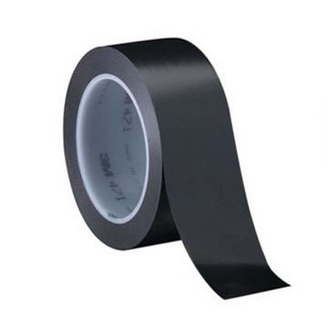 3M 聚氯乙烯胶带，50mm×33m，黑色，471 471-50mm×33m-黑