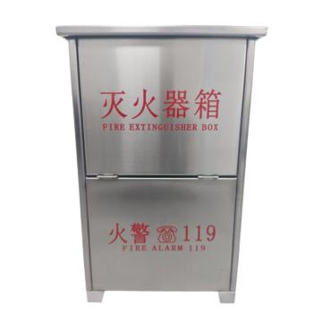 蓝消 二氧化碳灭火器箱，890*480*240mm MT/BE7*2-304不锈钢0.6mm