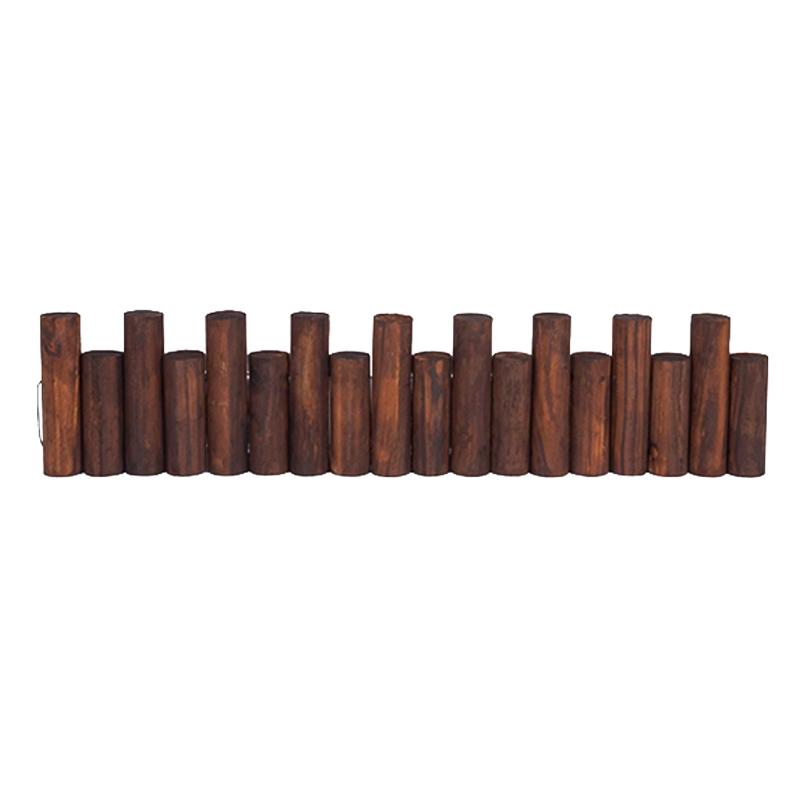 月桐 防腐木围栏粗50mm 高350~400mm 总长900mm 共18根木头 YT-XFWL05