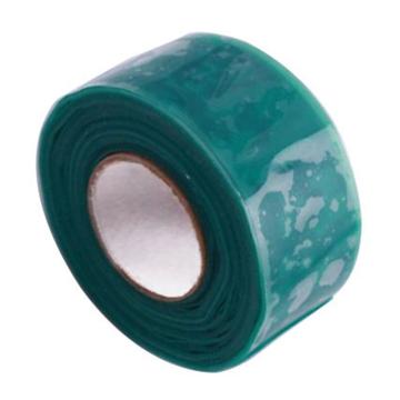 锦安行 硅橡胶绝缘自粘胶带，50mm*5M*0.5mm 绿色 50mm*5M*0.5mm 绿色