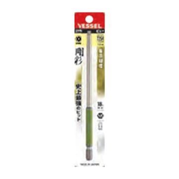 威威 1/4"(6.35mm)六角柄中孔梅花刚彩批头TT25×150mm GSVT25LH/4907587 337184