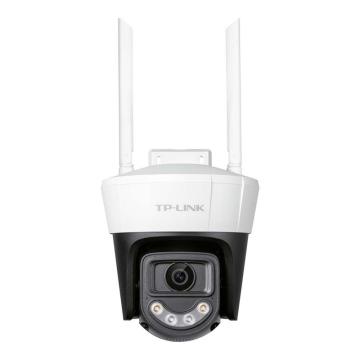 TP-LINK/普联 400万全彩室外双天线双频无线球机焦距4mm DC供电 TL-IPC642DE-A4