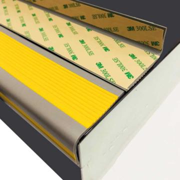Raxwell 楼梯防滑条橙色，60mmx25mm，长1.2m，背面自带超强双面胶 RSSA0030