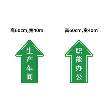 欣纪达 地贴标识指引，斜纹膜材质 高60cm,宽40cm