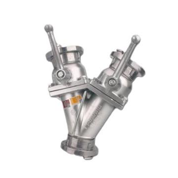 拓德 二分分水器 FII65/65×2-1.6 内扣式接扣