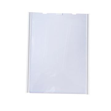 Raxwell 翻页式磁性文件袋，A4，外框230*325mm，纵向，白色 RSSJ0019