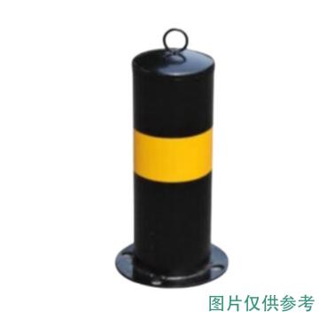 淮风 固定警示柱，500*114*0.6mm 黄黑色 含配件 HFGDJSZ