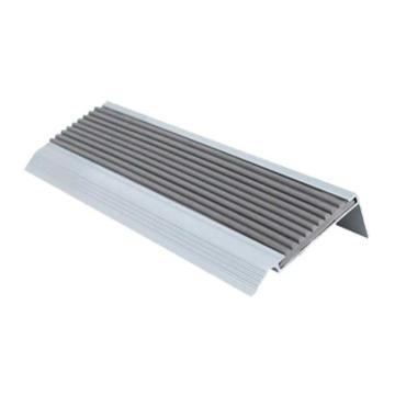 Raxwell 铝合金楼梯防滑条L型-灰色，宽55mmx高21mmx厚1mm，长度：1.5m RSSA0042