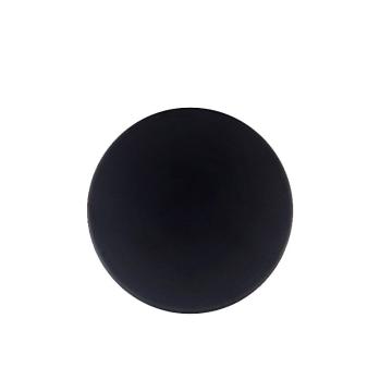 安赛瑞 门把手防撞贴墙贴，门窗衣柜防夹手护垫，圆型，黑色 310902