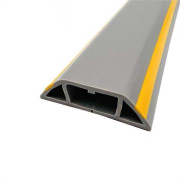 卡威 PVC软橡胶阻燃绝缘线槽50×14mm(内经20×10mm)，灰色黄边，20m/卷 KVSI1021