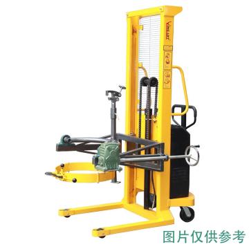 鹰力 半电动油桶翻转车（电动升高，手动翻转）载重:520kg，油桶最大起升高度1500mm YL520A