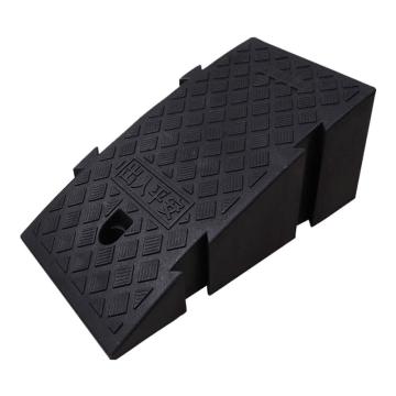 安赛瑞 路沿坡，塑料台阶垫斜坡垫，黑色高19cm 25642