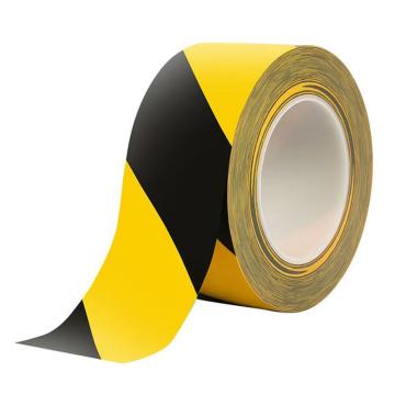 Blive 高性能哑面警示划线胶带 50MMx22M 黄黑间隔 BL-YG-50-YB