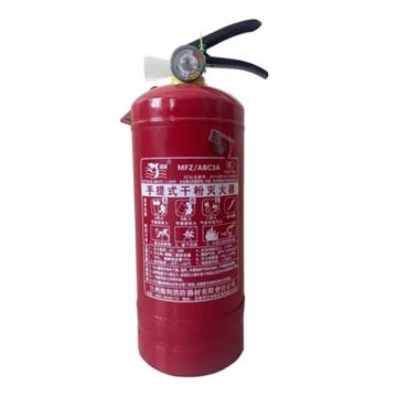 HAIRUN 手提式干粉灭火器3kg，（老国标型号MFZ/ABC3A停产，新国标升级型号MF/ABCE3) MF/ABCE3
