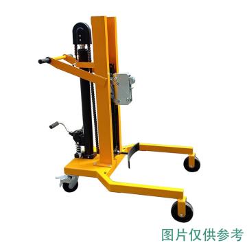 鹰力 方角型油桶搬运车载重:450kg，液压升高600m 鹰力DTF450A