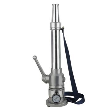 东消 开关直流水枪(带压力表)，公称通径65mm 公称压力1.6MPa QZG3.5/7.5