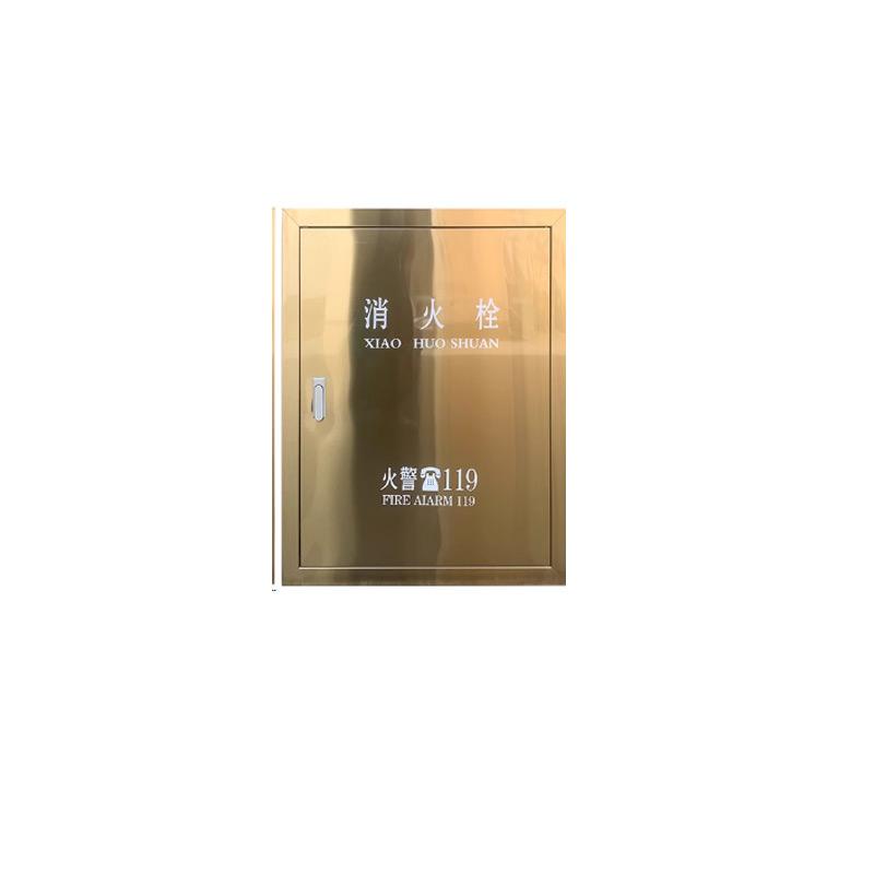 月桐 201不锈钢消火栓箱门框，黄钛金 800*650mm 门框厚度2cm（不含箱体） YT-XCCHS3