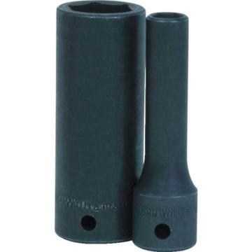 WILLIAMS 冲击用套筒 1/2 短型 六角 对边尺寸32mm JHW4M632