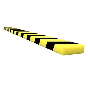 卡威 警示防撞条（板型）PU材质，黄黑，长1000mm KVSF0217