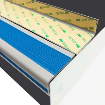 Raxwell 楼梯防滑条蓝色，60mmx25mm，长1.2m，背面自带超强双面胶 RSSA0026