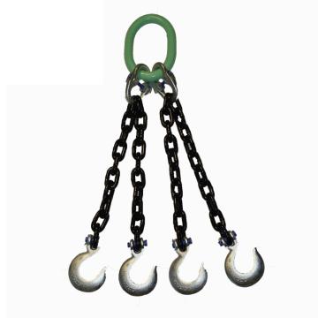 巨力 S(6)四腿链条索具额定载荷(KG):12600 长度(M)：8 S(6)LLSH4-Φ16 12.6T*8M