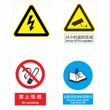 Raxwell 目视化安全标识场景组合方案——门卫室专业版 RSSB0007
