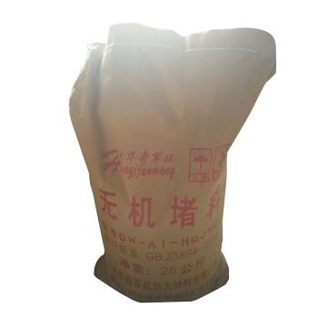 华奇军旺 无机防火堵料，25kg/袋，粉末状(老标型号DW-A1-HQJW01） DWK-Z-FDL-EIC3-C-HQJW