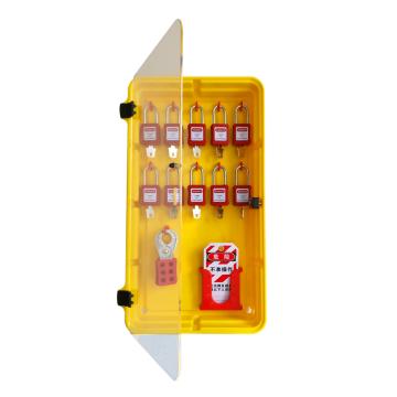都克 十锁锁具站标配10把挂锁 3把六联锁具 12张警示吊牌 288×75×534.5mm S51B