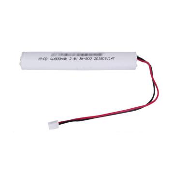 朗道推荐 消防应急灯电池 2.4V800毫安，长条