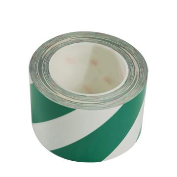 安赛瑞 耐磨型划线胶带，高性能自粘性PP表面覆超强保护膜，75mm×22m，绿/白 15634