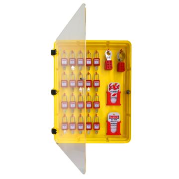 都克 二十锁锁具站标配20把挂锁 6把六联锁具 24张警示吊牌 467×75×621.5mm S61B