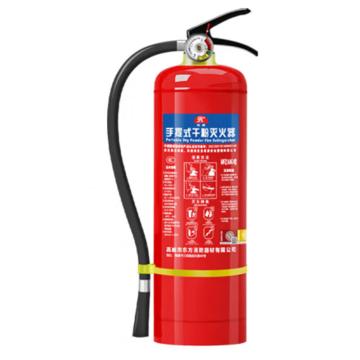 东消 手提式干粉灭火器4kg，（老国标型号MFZ/ABC4停产，新国标升级型号MF/ABCE4) MF/ABCE4