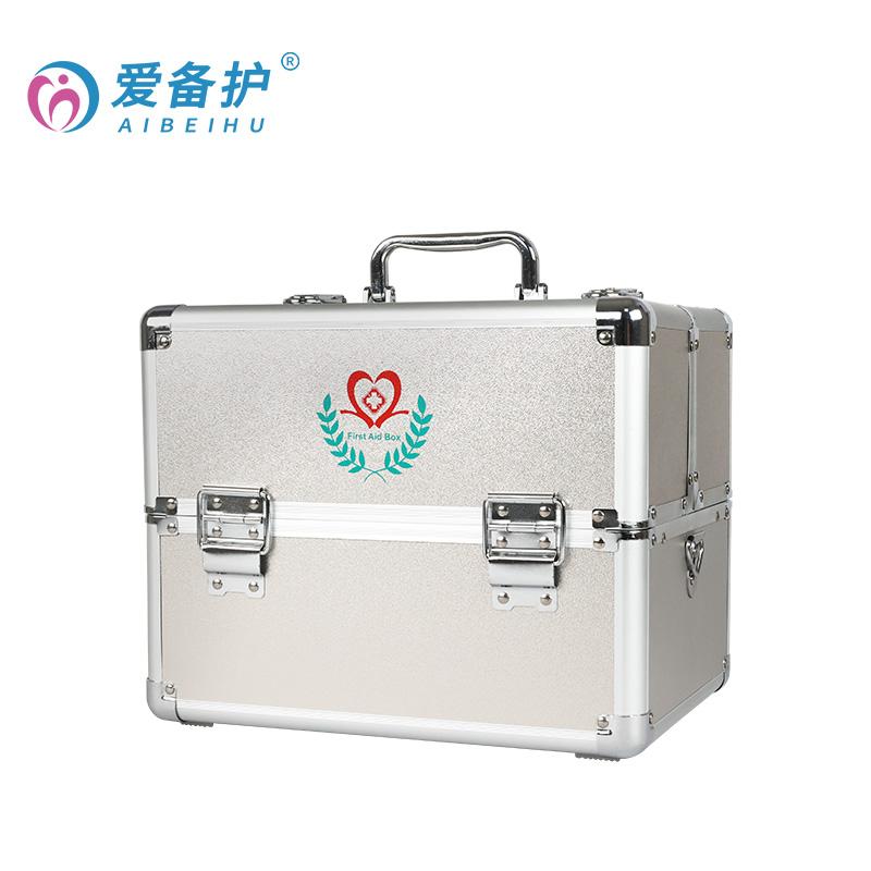 爱备护 14寸双开铝合金急救箱 ABH-DS007（空箱）