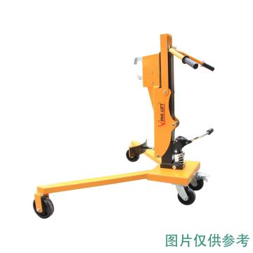鹰力 轻型液压油桶搬运车载重:350kg，液压升高300mm，支腿内宽1195m 鹰力DT350C