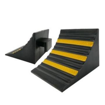 卡威 车轮止退器橡胶停车挡车器三角木，gnjz-111225cm*25cm*19cm KVCS1010