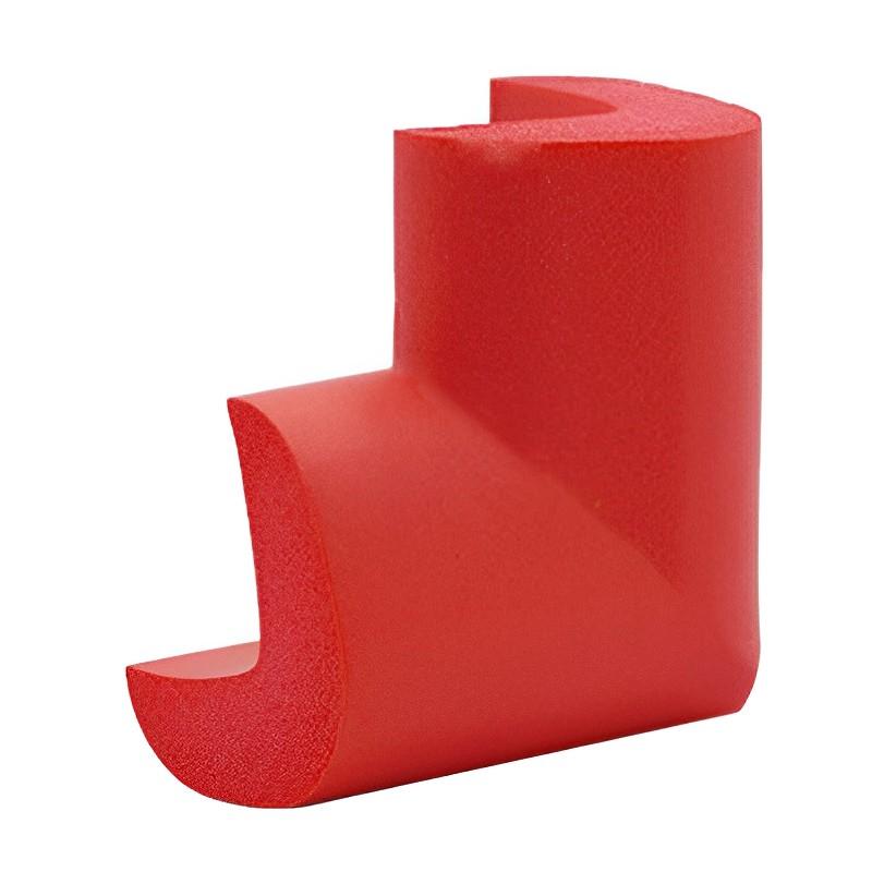 帛拉 NBR防撞角-L型红色，高密度NBR材质，60mm*35mm*12mm，自带背胶 96137