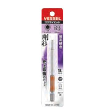 威威 1/4"(6.35mm)六角柄球头内六角刚彩批头H2.5×100mm GSBP025S/4907587 336897