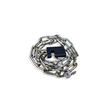 锦安行 六角链条锁1.5#六角链φ7mm×1.5m锁体宽25mm JCH-LTS6