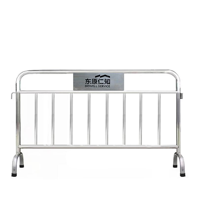 月桐 201不锈钢铁马护栏东原仁知logo 银色 长2m×高1m 宽40cm 外管径32mm 内管径19mm YT-XCCTMDZ66