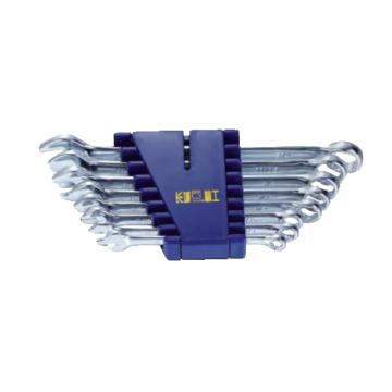 长城精工 8pcsCr-V英制两用扳手组套，5/16"-3/4" 321408