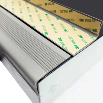 Raxwell 楼梯防滑条灰色，50mmx25mm，长1.2m，背面自带超强双面胶 RSSA0021
