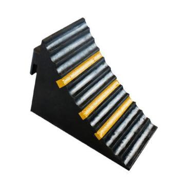 伏兴 橡胶止退器，挡车器，适用2吨内汽车-3kg，25*16*18cm空心款 C1453