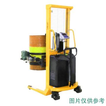 鹰力 称重型半电动油桶翻转车（电动升高，电动翻转），载重:520kg，油桶最大起升高度1500mm YL520-1